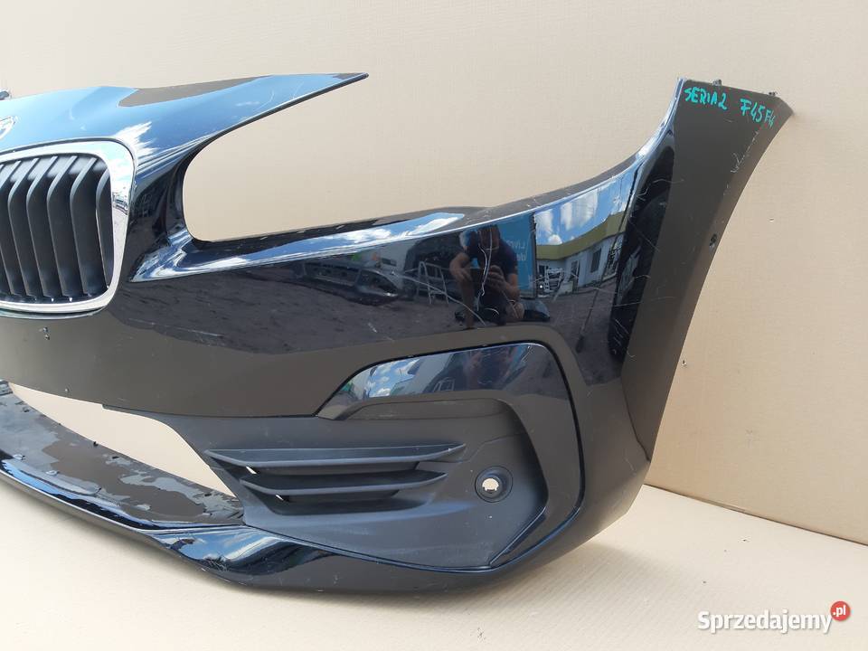 BMW 2 F45 F46 18 LIFT ZDERZAK PRZÓD GRILL LEWY Karoseria