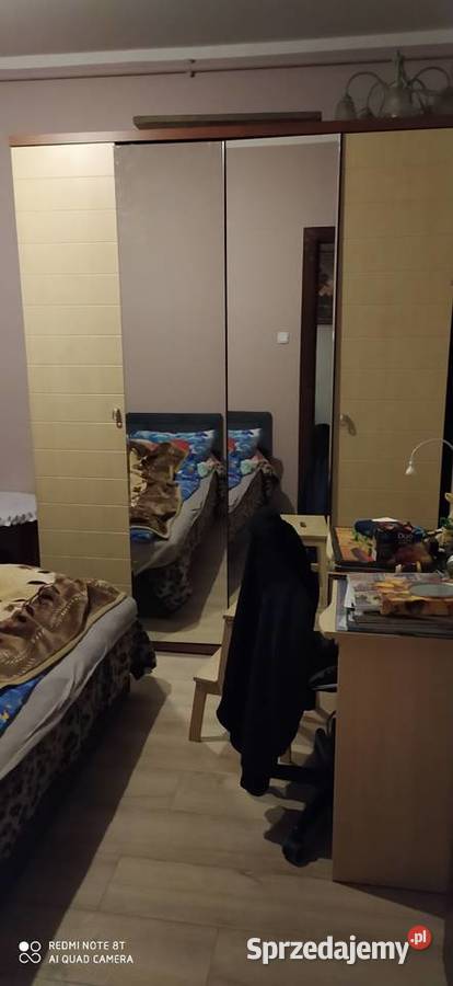 szafa czterodrzwiowa 4 drzwiowa z lustrami Meble Poznań