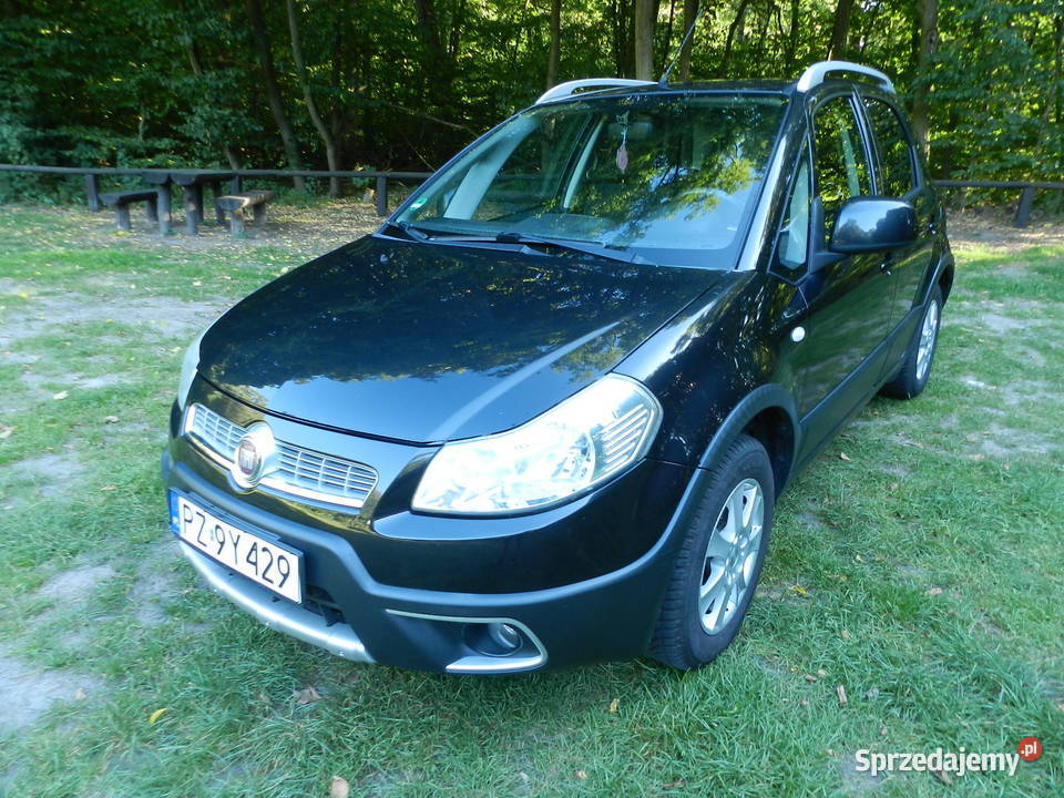 Fiat Sedici AUTOMAT pewny przebieg hak Puszczykowo