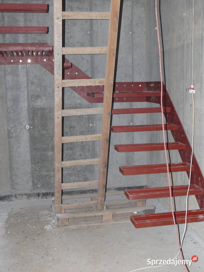 Konstrukcja schodów półkowych na wymiar pomorskie