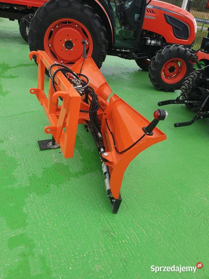 Mocny pług do śniegu do tura tuza strzałka Metal Lębork