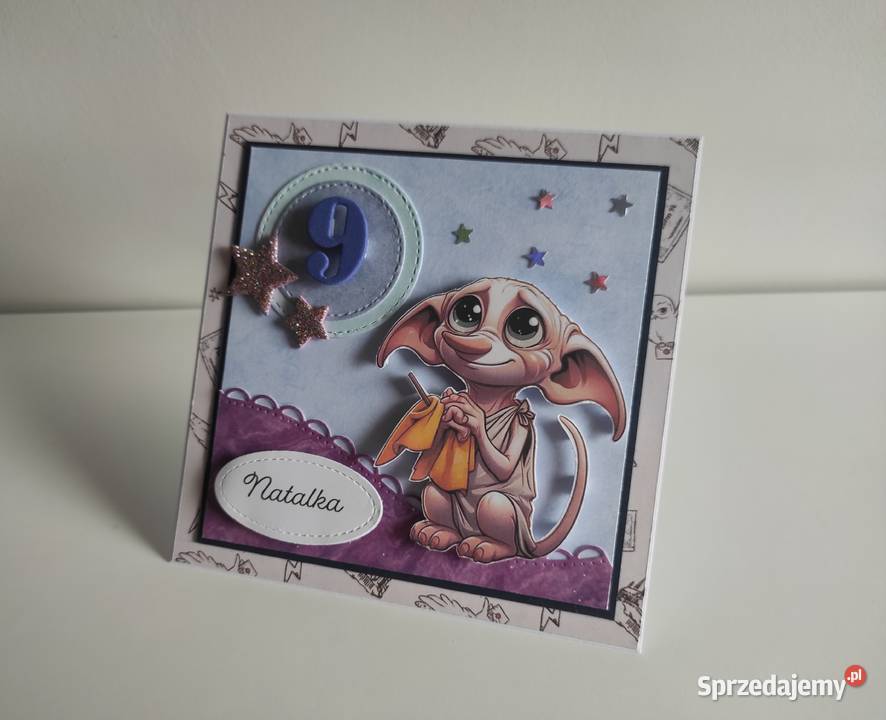 Personalizowana kartka ręcznie robiona na Łódź