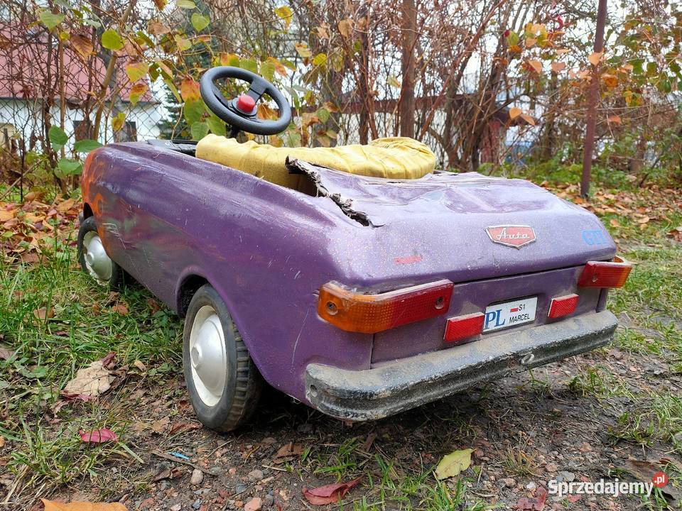 Moskwicz azak autko na pedały do renowacji 3 lata+