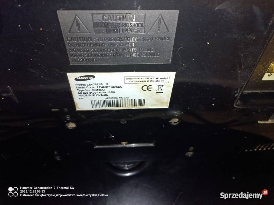 TV Samsung Ostrowiec Świętokrzyski