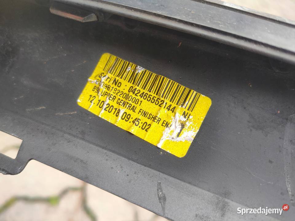 RENAULT CLIO IV ATRAPA GRILL LISTWA CHROM PRZOD