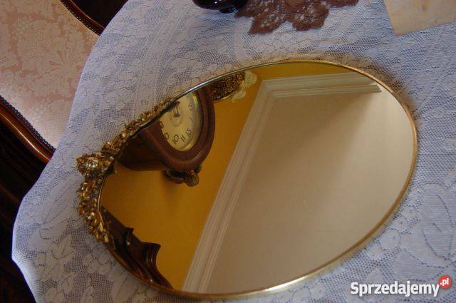 lustro w mosiężnej ramie 6236 Gorzów Wielkopolski