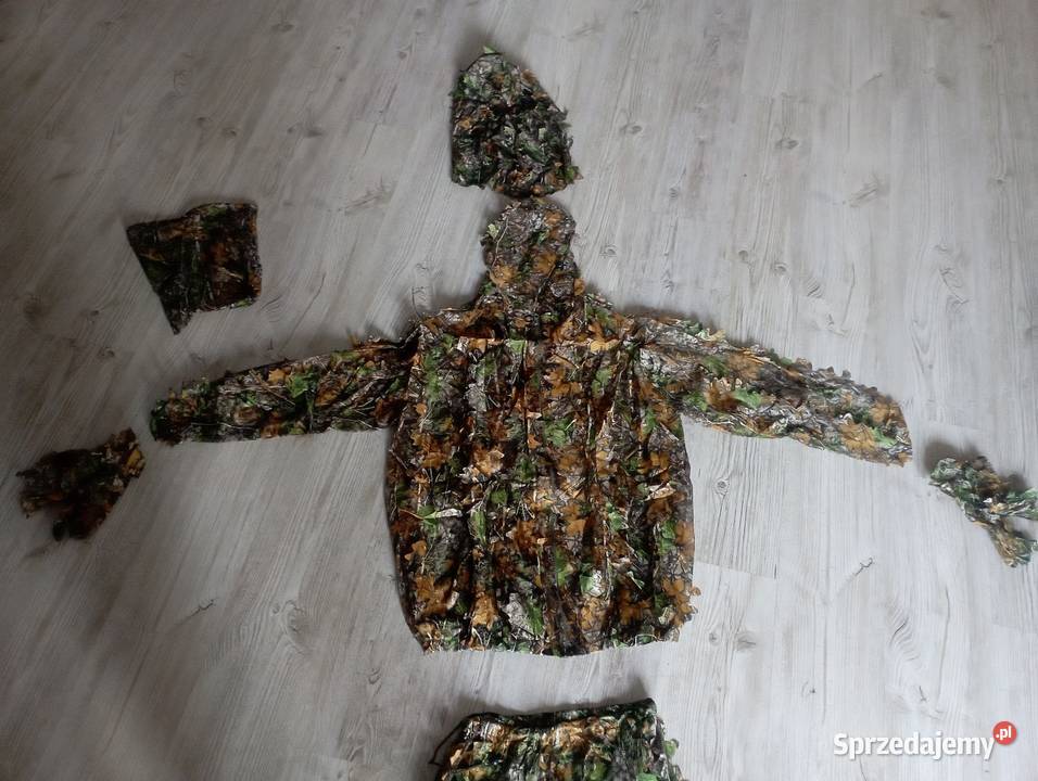 strój kamuflaż nowy