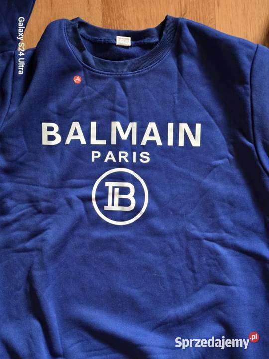 Męska bluza w pięknym chabrowym kolorze size L śląskie Żory