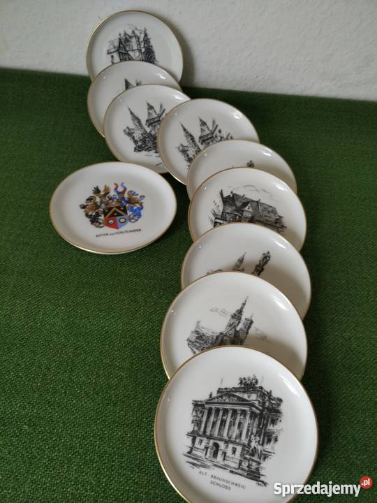 Kolekcja talerzyków rosenthal Porcelana i szkło Ropa