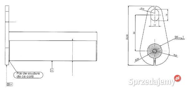 Sworzeń 25x145 mm Kramp FLP25145 Kamionna sprzedam