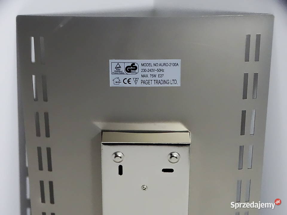 Lampa naścienna kinkiet 2 żarówki 60W Kinkiety