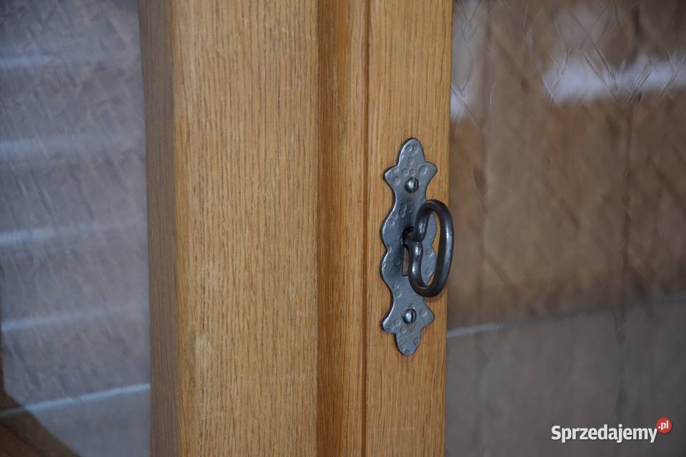 witryna z drewna dębowego nowa Olsztyn sprzedam