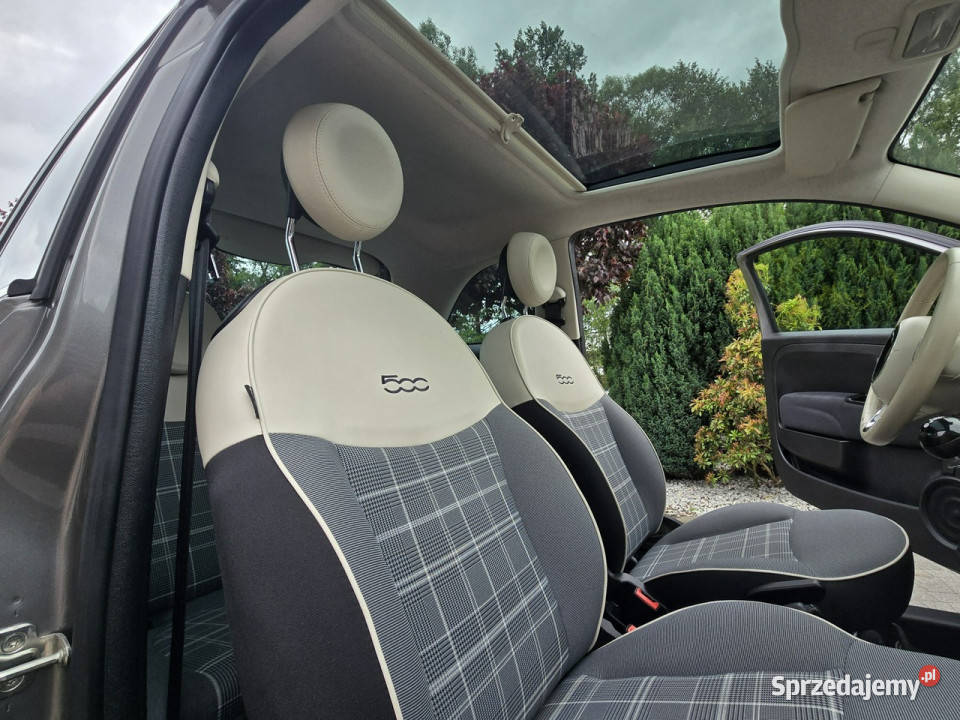 Fiat 500 12 benzyna Iwłaściciel Serwisowany ABS Skępe sprzedam