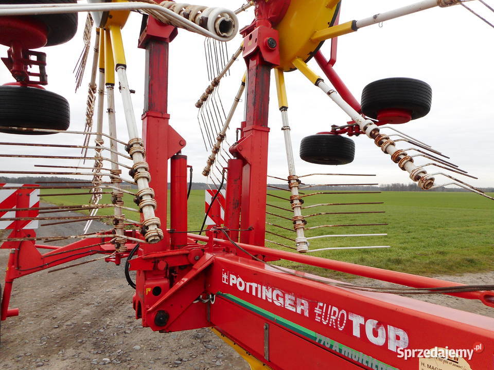 Zgrabiarka Karuzelowa POTTINGER EuroTop 770A Lubliniec sprzedam