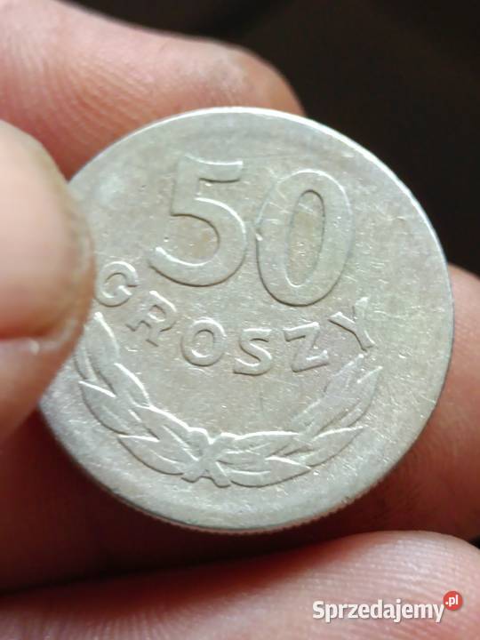 Sprzedam monete 50 groszy 1957 skretka ttt lubelskie