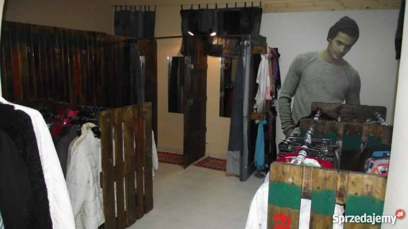 Komplet wyposażenie sklepu meble z palet Wrocław