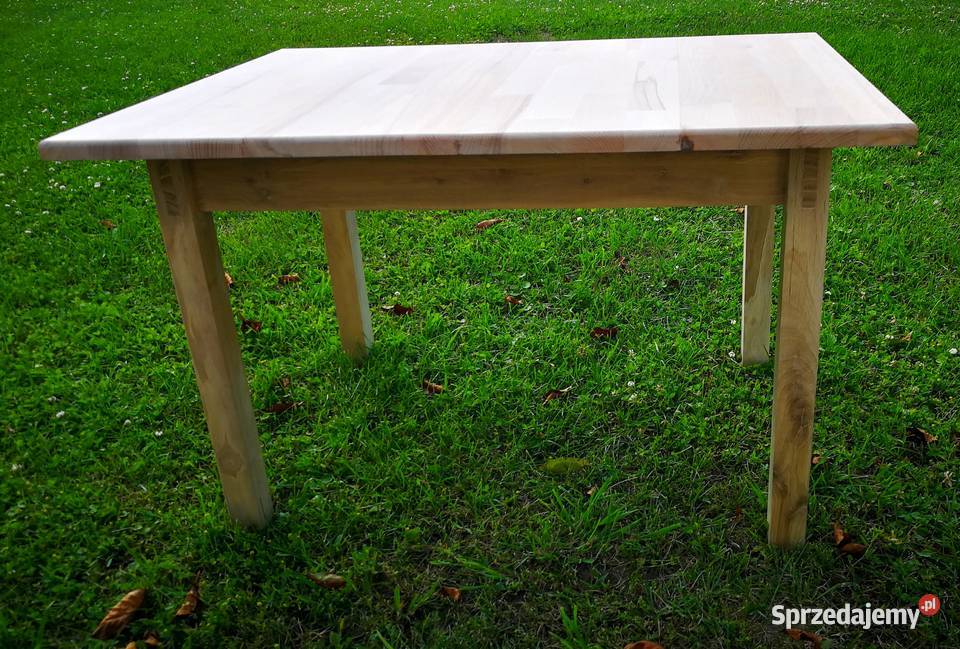 Ława drewniana stolik kawowy mały stół stolik Radków