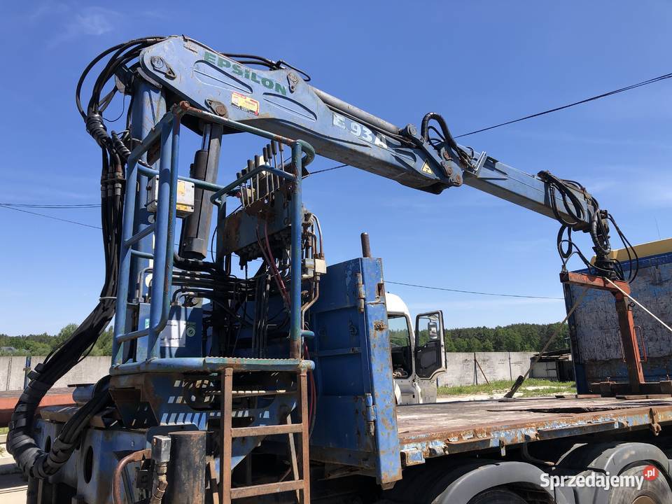 Ciężarowy MAN z HDS