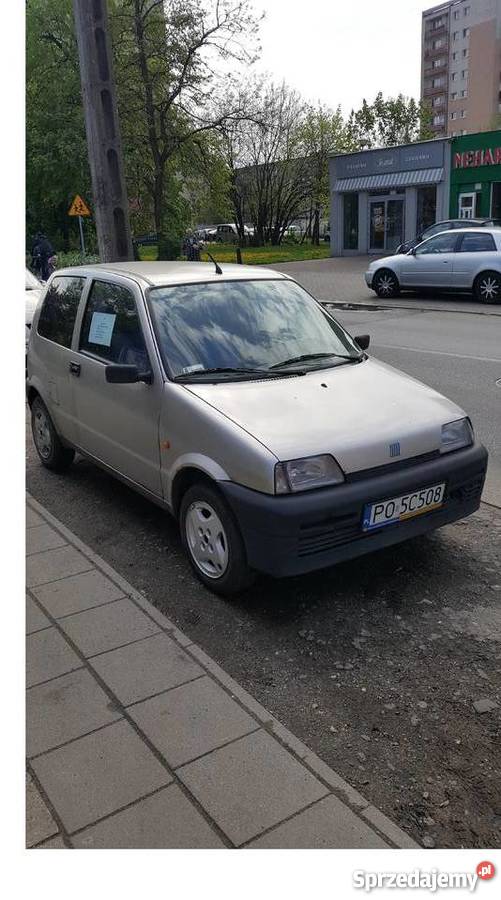 Fiat Cinquecento 900 cm z 1997 roku Poznań Sprzedajemy.pl