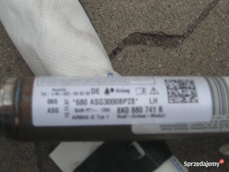 audi a4 b8 0812r sedan poduszki powietrzne Części samochodowe sprzedam