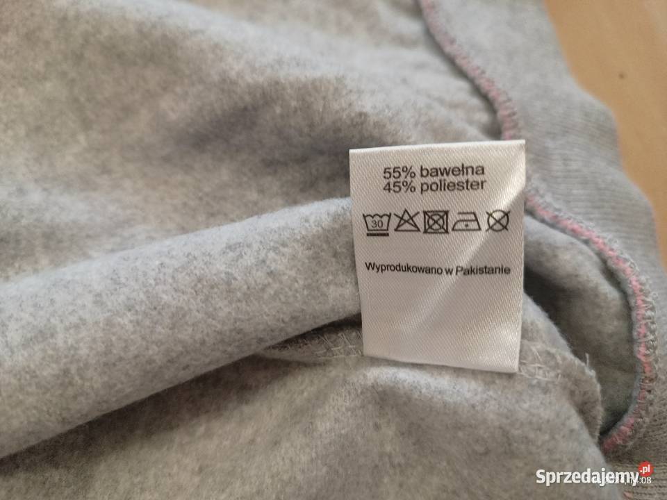 Bluza dziewczęca bejsbolówka bez kaptura Psi Szczecin