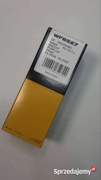 Nowy filtr paliwa WIX WF8527 dostawcze Warszawa
