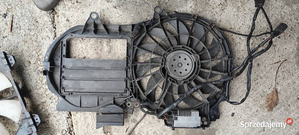Audi A4 B6 moduł wentylatory chłodnicy 300W Siechnice