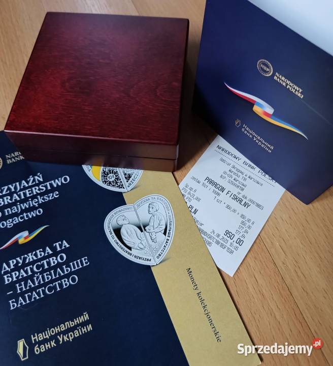 10 10 hrywien Przyjaźń i braterstwo zestaw