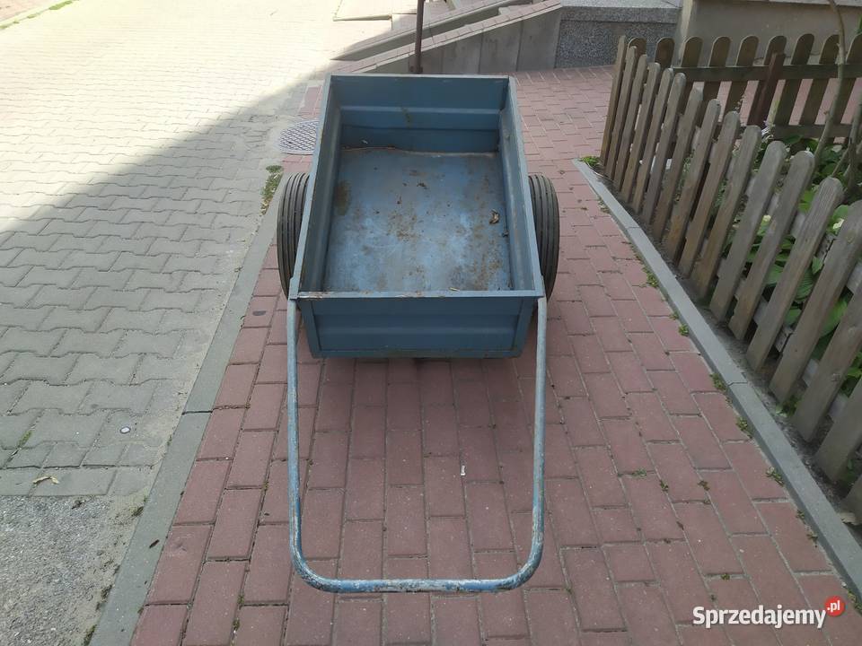 Wózek ogrodowy transportowy przyczepka Stomil