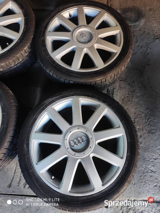 Alufelgi 18 5x112 Audi SLine z oponami Lubenia