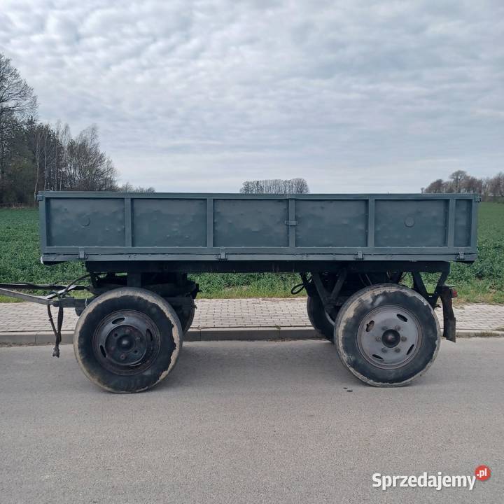 Przyczepa 4T wywrotka Przyczepy rolnicze Maszyny rolnicze lubelskie Piaski