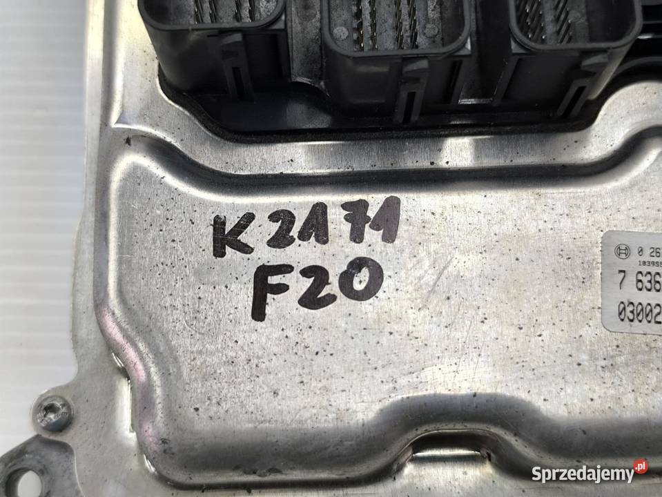 MODUŁ STEROWNIK ECU BMW F20 F21 116i 763629201