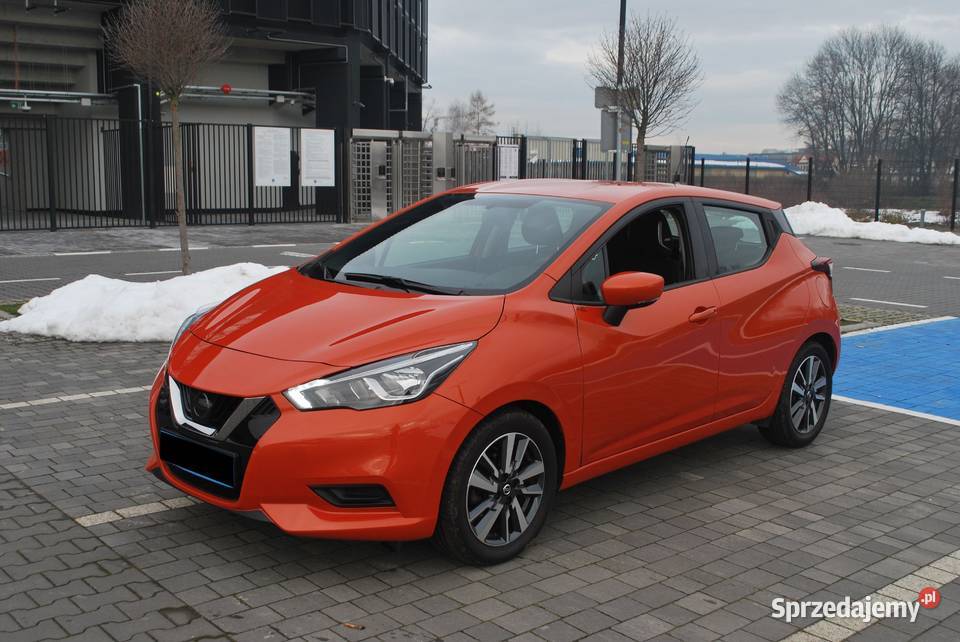 Nissan Micra 10 Benzyna Klima Kamera Navi Niski isofix Nowy Sącz