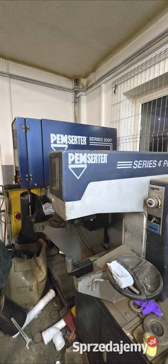 Insertownica PRASA PEM do osadzania elementów Produkcja Świdwin