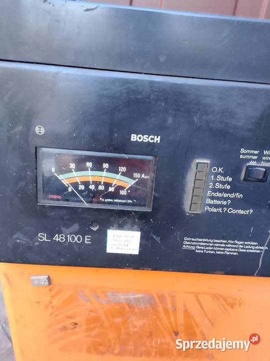 BOSCH SL48100E ładowarka prostownik z rozruchem Prostowniki warsztatowe