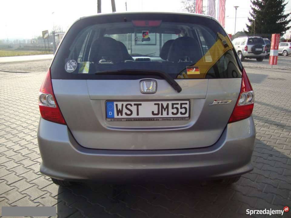 Honda Jazz srebrny lubelskie Łuków