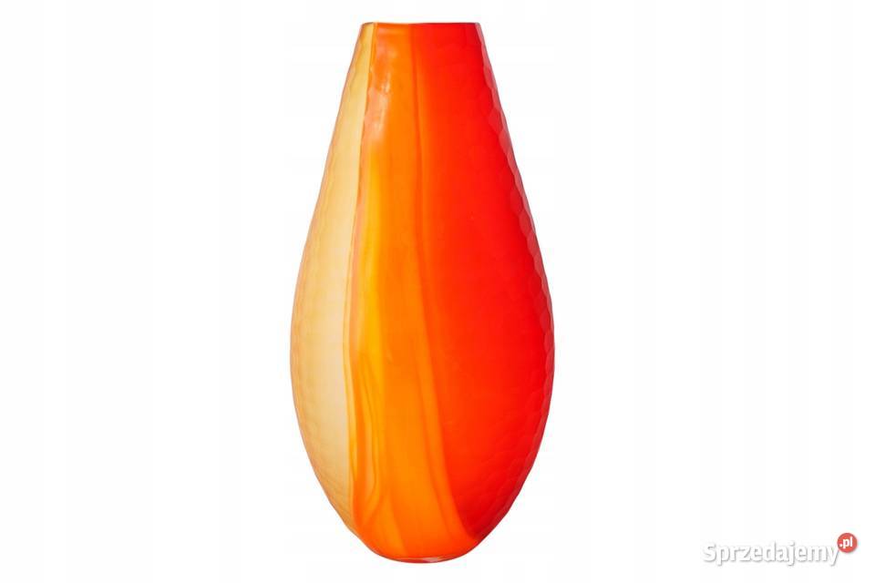 Nowoczesny szklany wazon DESIGN 21 ciekawy Gizałki