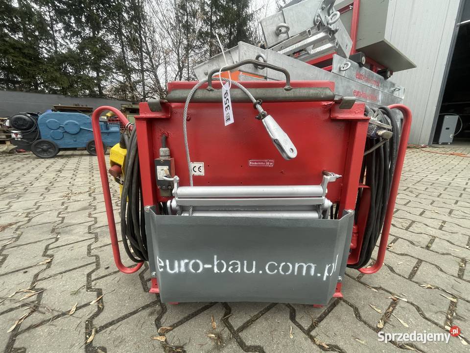 Winda dekarska Steinweg Lift 14m 359 drabina Rok produkcji 2000 Pozostałe Ślesin sprzedam