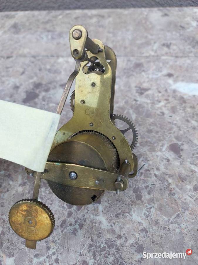 M206 Mechanizm starego małego zegara chodzik Tczew sprzedam