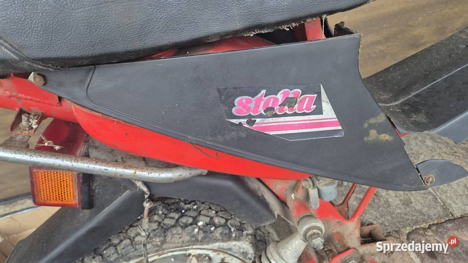 Motorynka stella osłony zbiornika paliwa