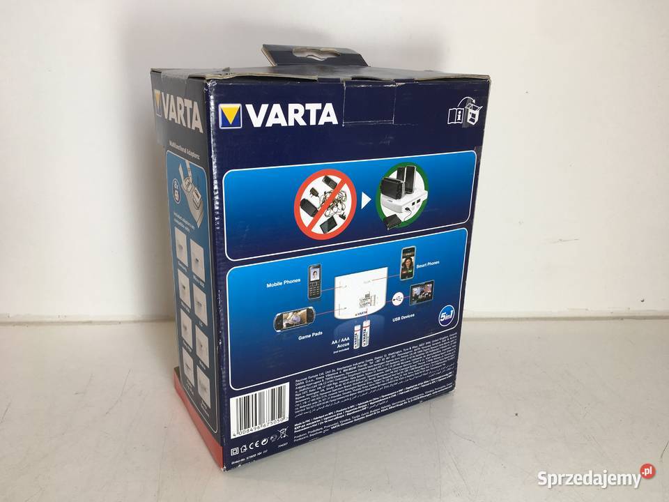 Stacja ładująca telefony VARTA Professional VMan Pozostałe