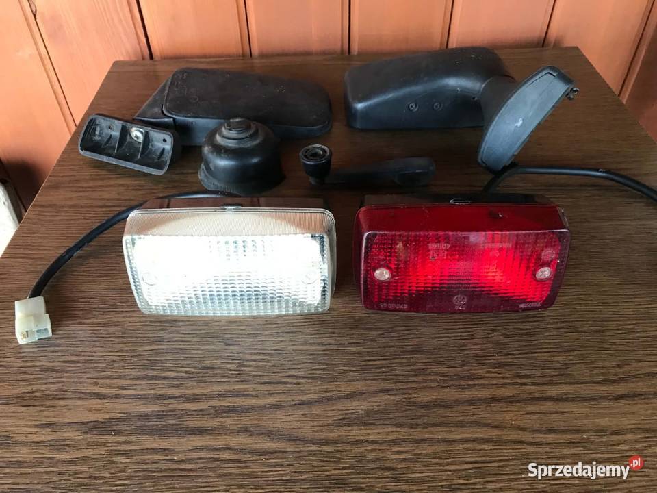 Lampy z lusterkami do Fiat 126 p osobowe podkarpackie Pruchnik