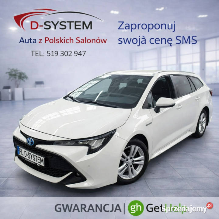 Toyota Corolla Salon Polska 18 HYBRID 1wł z Białystok
