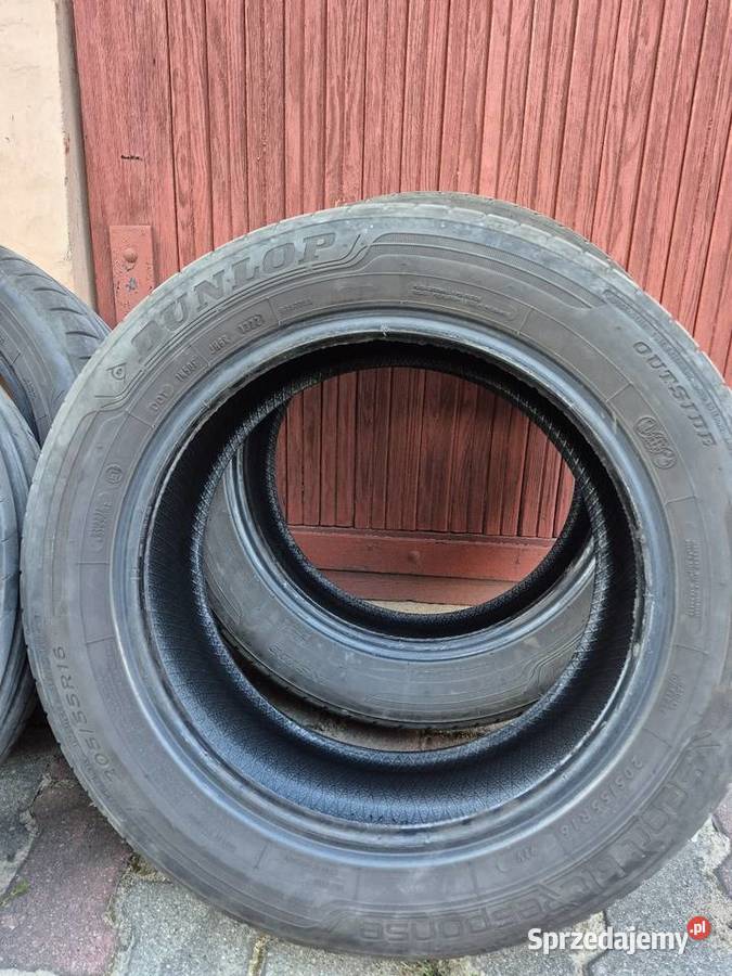 Opony Dunlop sport BluResponse 20555 R16 1322 Jordanowo sprzedam