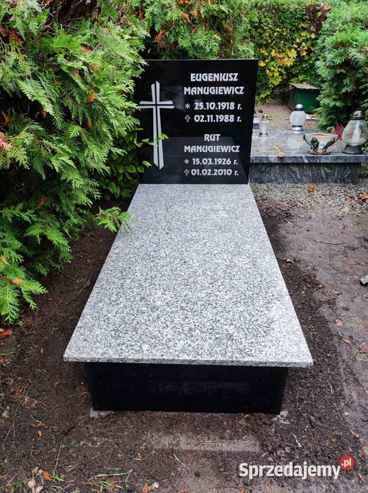 Granit strzegomski nagrobki pojedynczy 3000 Pozostałe Trzebnica