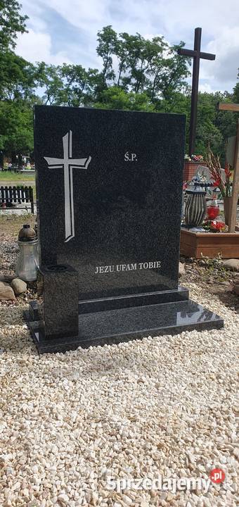 Nagrobek amerykański granit impala Pozostałe dolnośląskie Świdnica