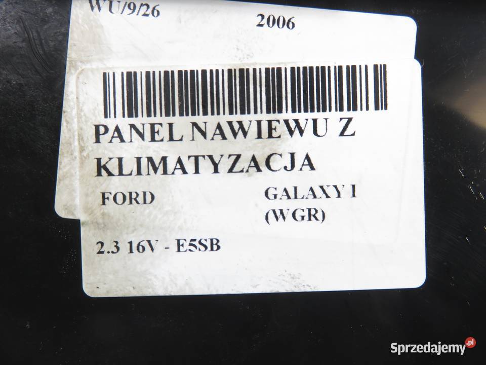 KLIMATRONIK FORD GALAXY I WGR 7M5907040AB