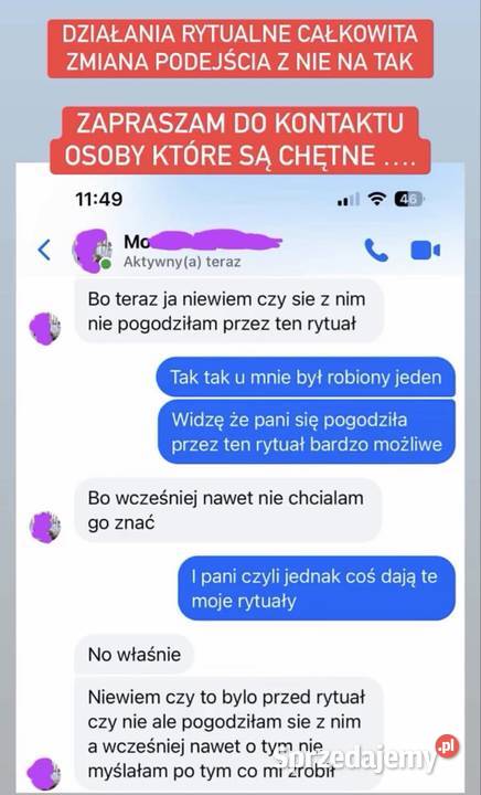 SILNY RYTUAŁ trafne odczyty ze zdjęć mazowieckie Warszawa