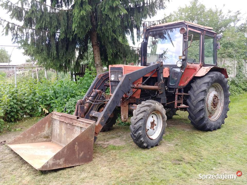 Tur MTZ 82 Belarus Pronar Dwusekcyjny Ladowacz Śmigiel