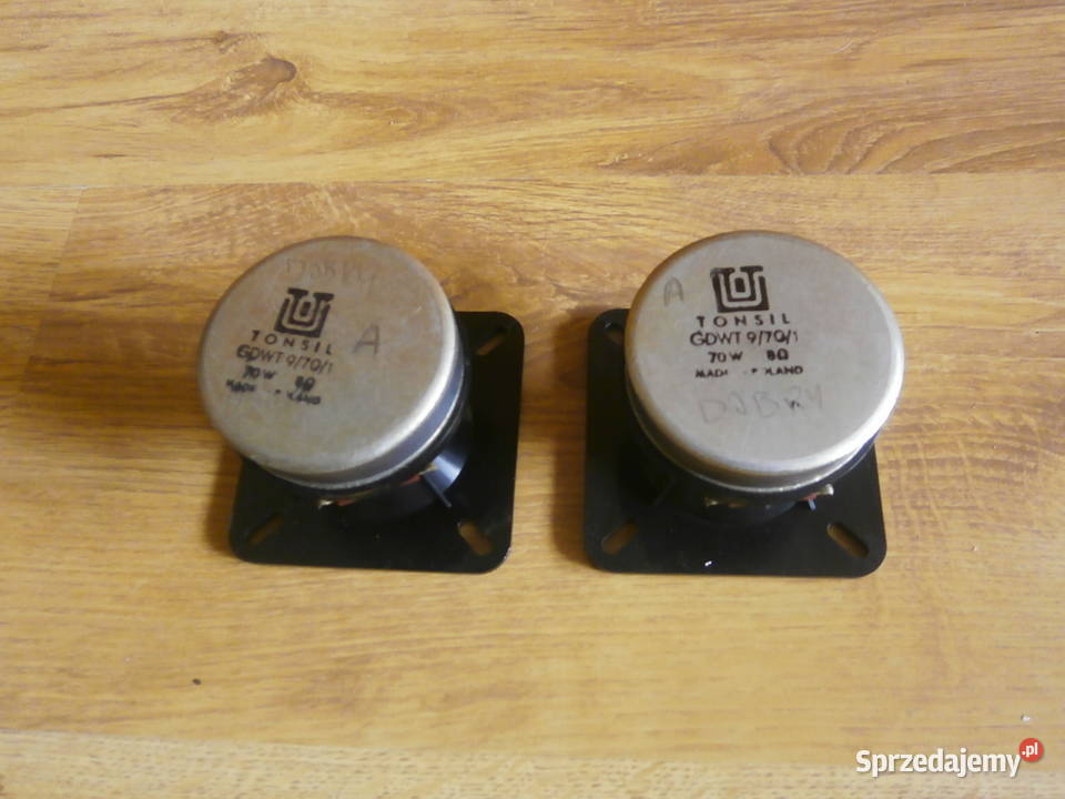TONSIL ALTON 80 głośniki GDWT 970 8ohm 2 sprawne Łódź